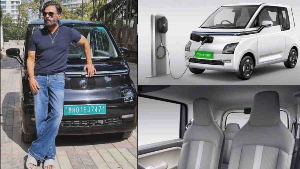 Sunil Shetty bought a new electric car