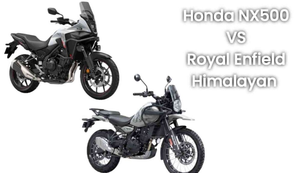 Honda NX500 VS CB500X